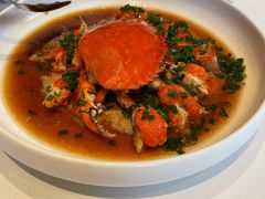 梭子蟹蒸肉饼-玫瑰厅上海菜(兴国路店)