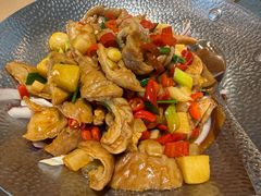 干锅爆炒肥肠-海泰食府·新鲁菜·家宴(总部基地店)