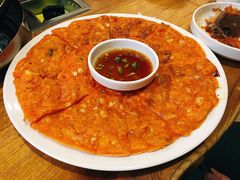 泡菜饼-喇喇排骨火锅·传统韩式脊骨汤(望京西园总店)