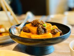 羊肚菌香烩豆腐-广州文华东方酒店·江-由辉师傅主理
