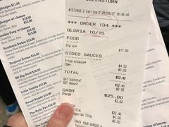 账单-Fergburger(皇后镇店)