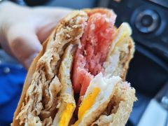 烧饼鸡蛋火腿双夹-昌顺马记小吃店(昌盛园店)
