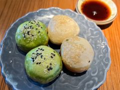 荠菜大虾双拼-鑫震源·苏式大虾生煎(山塘街店)