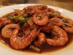 油爆虾-桐庐窄溪野鱼馆