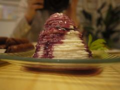 蓝莓山药塔-朵朵开素食餐厅(后宰门街店)