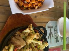 干锅菜花-宝源饺子(麦子店街店)
