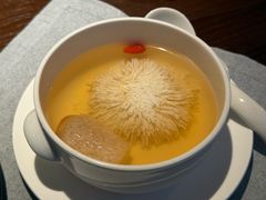 菊花豆腐竹荪炖松茸-随堂里