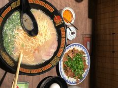 餐具摆设-一兰拉面(新宿中央东口店)