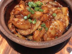 鱼香茄子煲-千日贺茶餐厅(高新万达店)