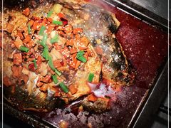 -探鱼·鲜青椒爽麻烤鱼(东城万达广场店)