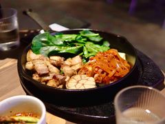 铁锅炭烤五花肉-INSA Korean Bistro饮鲨韩食酒馆