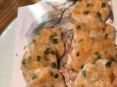 莲藕酿煎虾饼-聚缘堂·海鲜私房菜(松岭路店)