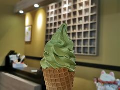 抹茶牛乳霜淇淋-辻利茶舖TSUJIRI(万象天地店)