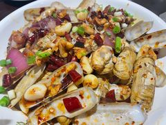 辣炒蛏子-赶海部落海鲜城(海阳路店)