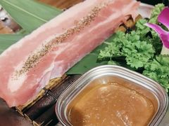 -明洞阿姨·韩式酱蟹烤肉·创意料理(三元桥店)