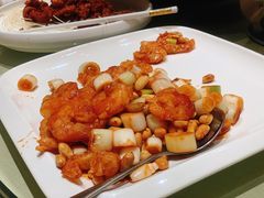 宫爆虾球-将相和·海鲜蒸饺大连菜