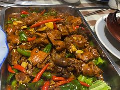 -农家院牛子炒鸡(济宁市人防办宿舍店)