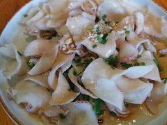 秋葵浸螺片-宋小谨·泉州菜(西沙湾店)