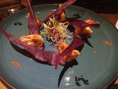 热前菜煎虾-AZUL by FUEL蓝色·法式酒馆(琶醍店)