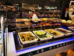 自助取餐区-圣罗巴海鲜自助(黑金店)