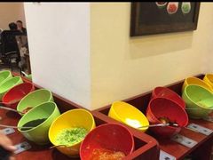 自助调料区-八宝牛潮汕鲜牛肉火锅(净月店)