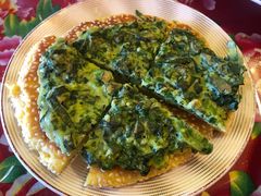 菠菜饼-闯关东东北农家菜(崂山石老人店)