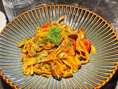 蛤蜊鱿鱼意面-LESCEDARS Brasserie Bistro香柏树