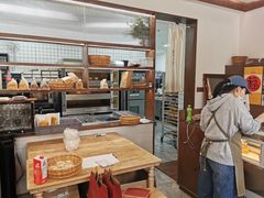 面包甜点陈列柜-富贵面包公司(运河店)