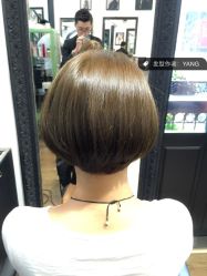 点击看大图 亚麻绿棕色-3AM HAIR SALON烫发染发接发