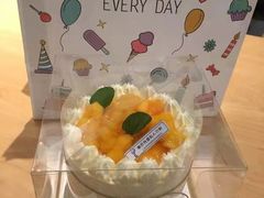 芒果小清新-榴芒先森生日蛋糕甜品台定制(1店诚信大道店)