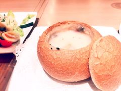 奶油蘑菇汤-必胜客(新中纬店)