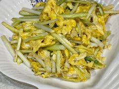 韭黄炒滑蛋-利雅园酒家(大沙地店)