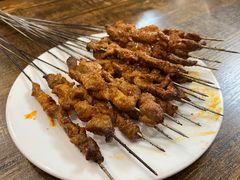 羊肉串-老钟家烤羊排·敦伊阁清真餐厅胡羊焖饼