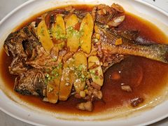 深海黄鱼年糕-径山十八道·风味民间菜(杭州总店)