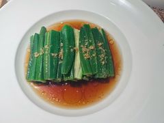 蒜香秋葵-醉庐·新上海菜(南京西路店)
