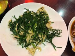 沙葱炒蛋-范记靖远羊羔肉(博物馆店)