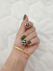 -手牵手美甲