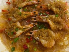 蒜蓉粉丝蒸虾-大鸭梨烤鸭店(花园村店)
