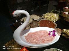 农家鲜鸭肠-渝大狮毛肚老火锅(普陀店)