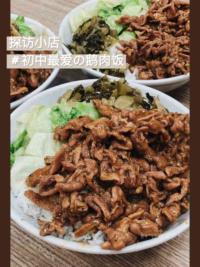 江记庵埠鹅肉饭-"真的超级久没吃过鹅肉饭了～我特别喜欢这.