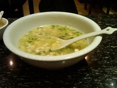 青菜豆腐汤-石头门坎