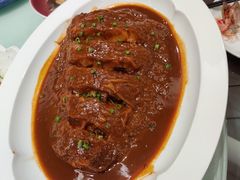葱烧鲽鱼-北塘海鲜·天津菜(大光明桥旗舰店)