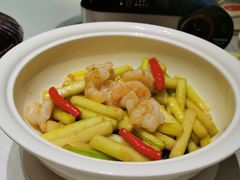 芦笋炒虾仁-口味堂(机场河店)