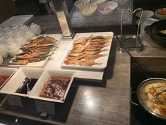 自助取餐区-盐城万豪酒店-盐城厨房西餐厅