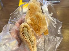 烧饼-小潘记鸭血粉丝汤