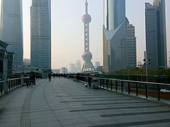 -陆家嘴空中步行连廊