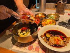 -草家酱蟹炭火烤肉店(珲春南路一店)
