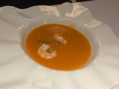 经典蔬菜浓汤配新鲜藜麦大虾-王品牛排(杭州大厦店)