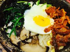 鸡肉石锅拌饭-哈哈碳都·牛肋条无限自助烤肉(台江万达店)