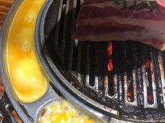 调味牛五花肉-青瓦炭韩潮烤肉(花园道店)